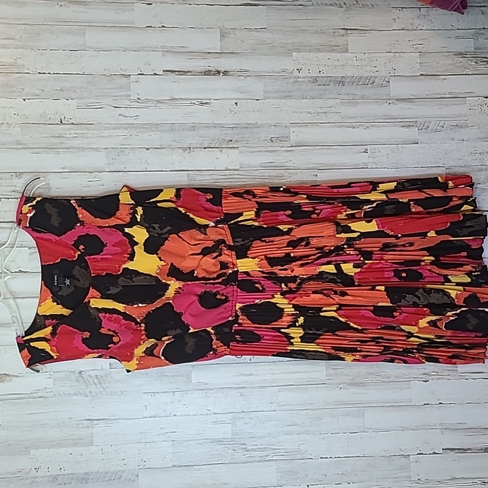 Alfani pleated sleeveless dress  size 16